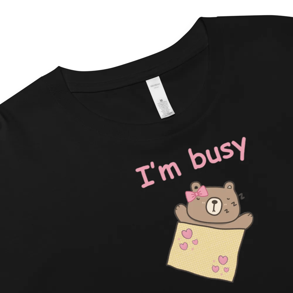 I'm busy; Funny introvert shirt product image (8)