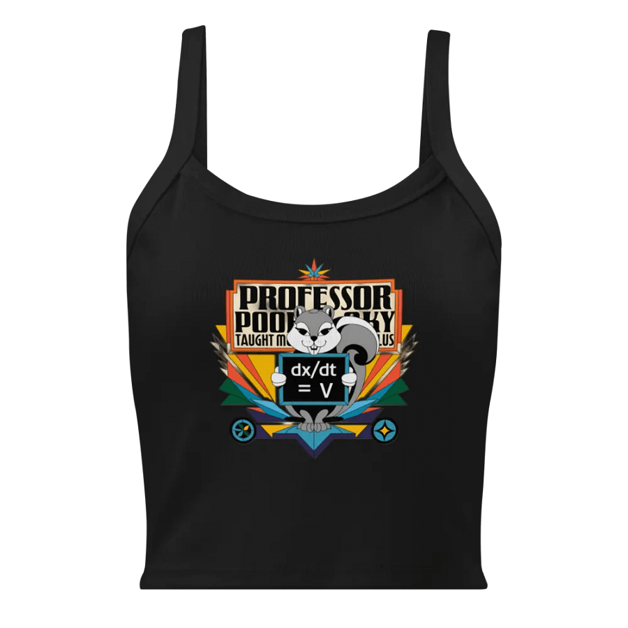 Professor Poopycaky Calculus Squirrel Tank Top product image (1)