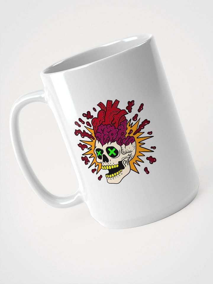 Cross My Heart Skull Mug product image (2)