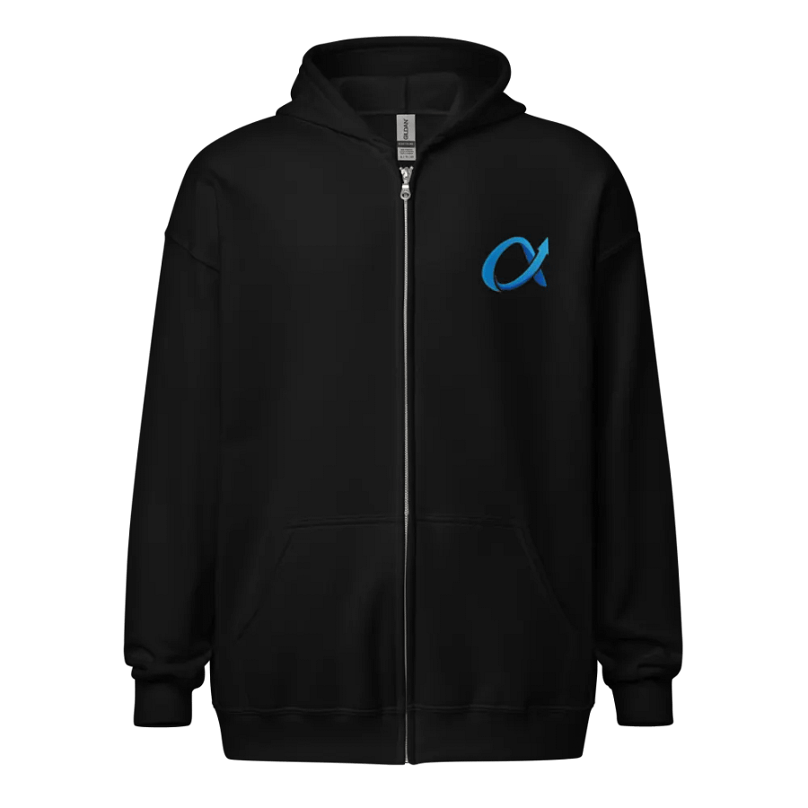 Alphatrends Zip-Up (White Text) product image (1)