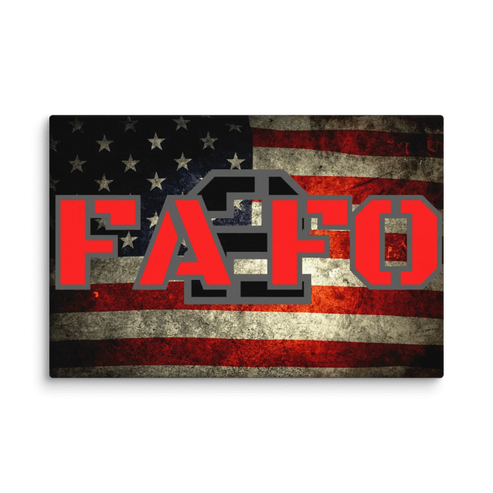 FA2FO Flag Canvas Poster product image (1)