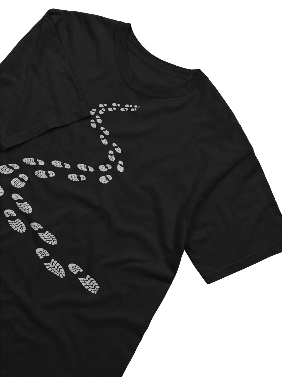 Flowing Pixel Black T-Shirt product image (3)