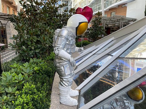 Hello Spaceboy. Did you know there are 3 Astronauts dotted around Wonder of the Seas. 2 are easy to locate...the third is a l...