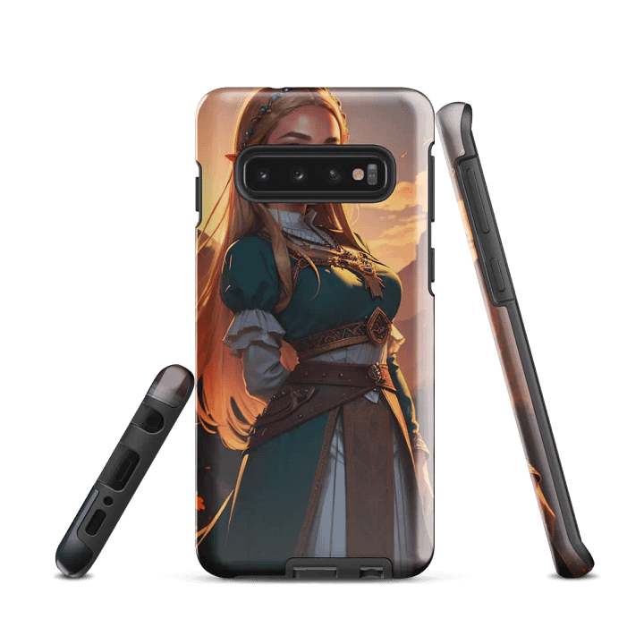 Princess Zelda Samsung Tough Case – Regal Warrior Design product image (1)