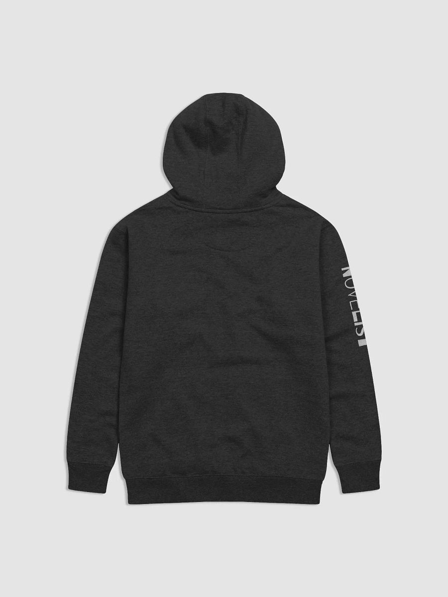 Novelist Silver Text Unisex Hoodie product image (2)