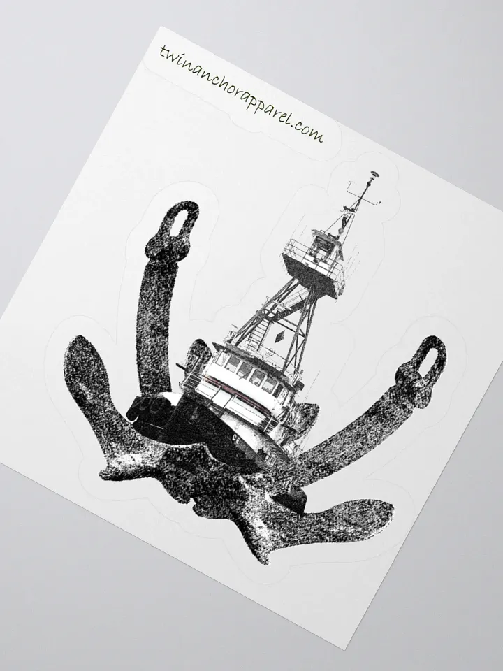 Twin Anchor & Tug CE Kiss Cut Stickers product image (8)