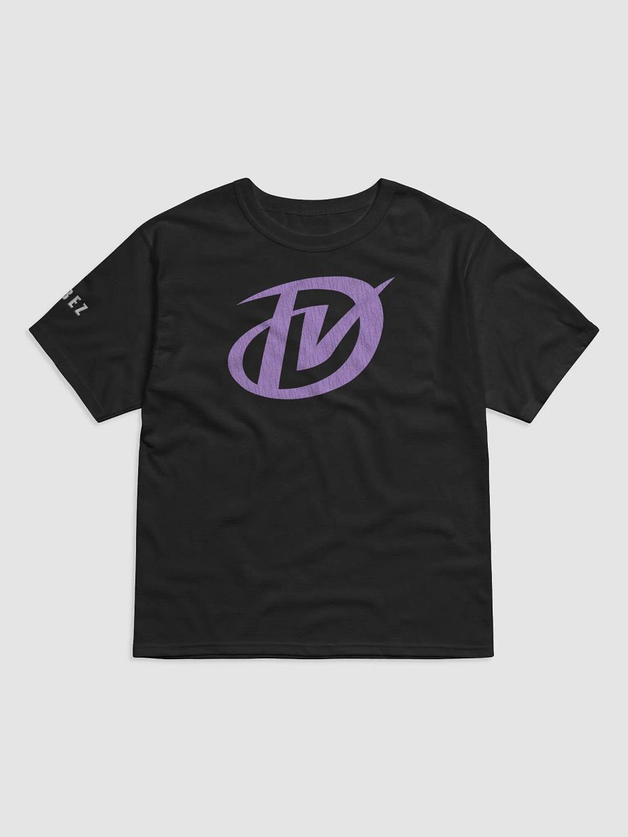 DV Logo Champion Tee (Purple Texture Logo) Vibez Sleeve product image (1)