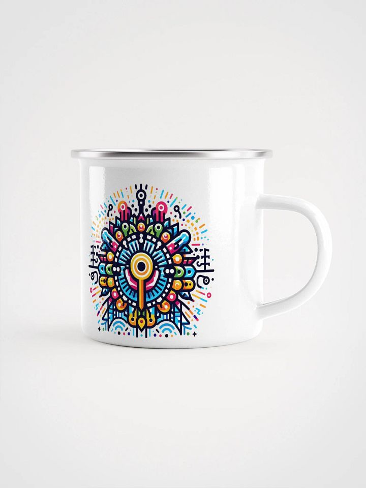 Symmetric Serenity Enamel Mug product image (1)
