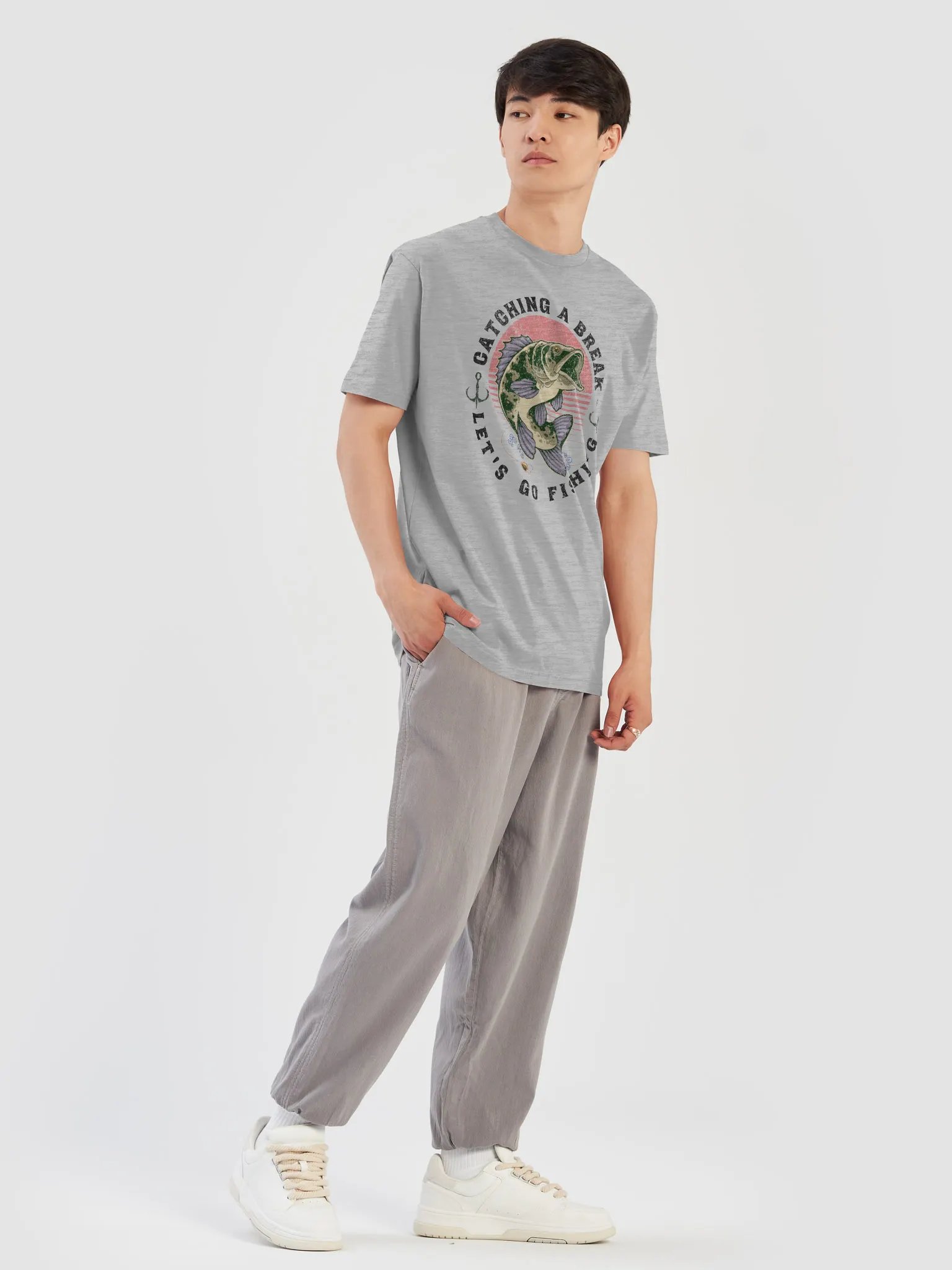 Leaping Bass Adventure T-Shirt product image (16)