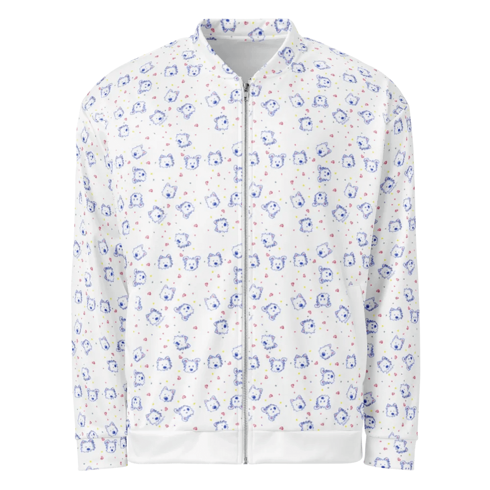 Cute Westie Bomber Jacket product image (6)
