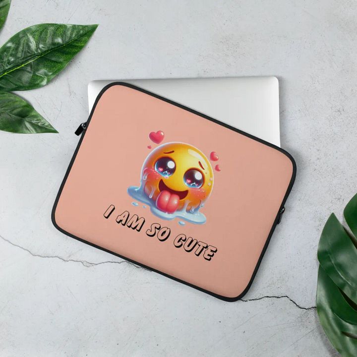Adorable Emoji Laptop Sleeve product image (2)