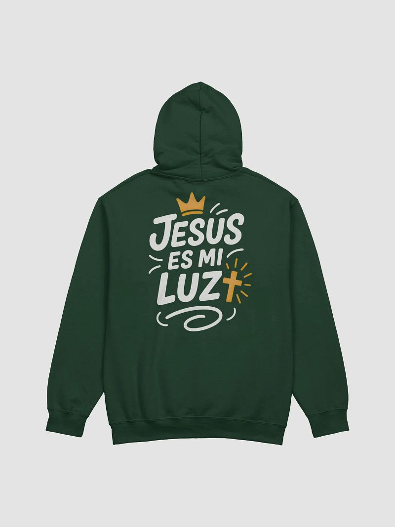 Sudadera Unisex Con Capucha | Jesús es mi luz