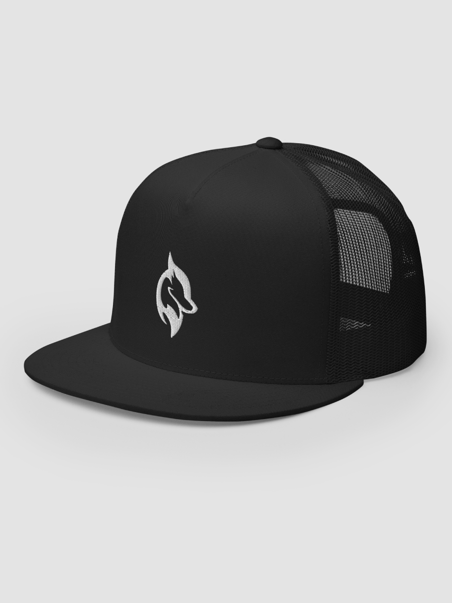 Channing Gaming Logo Snapback (Black/Charcoal/Red) product image (5)