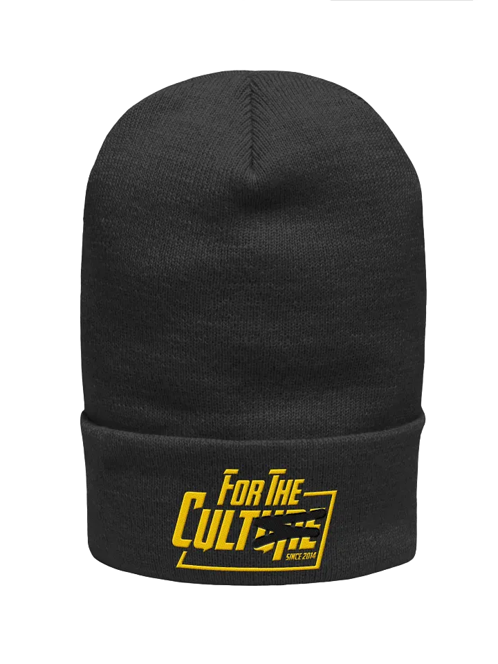 For the Culture Gold Beanie product image (1)