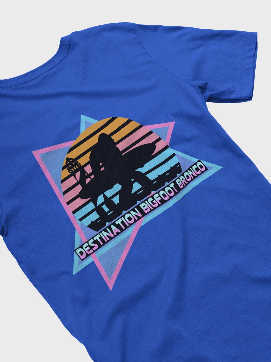 Destination Bigfoot Bronco Retro-Inspired T-Shirt (Blue) product image (4)