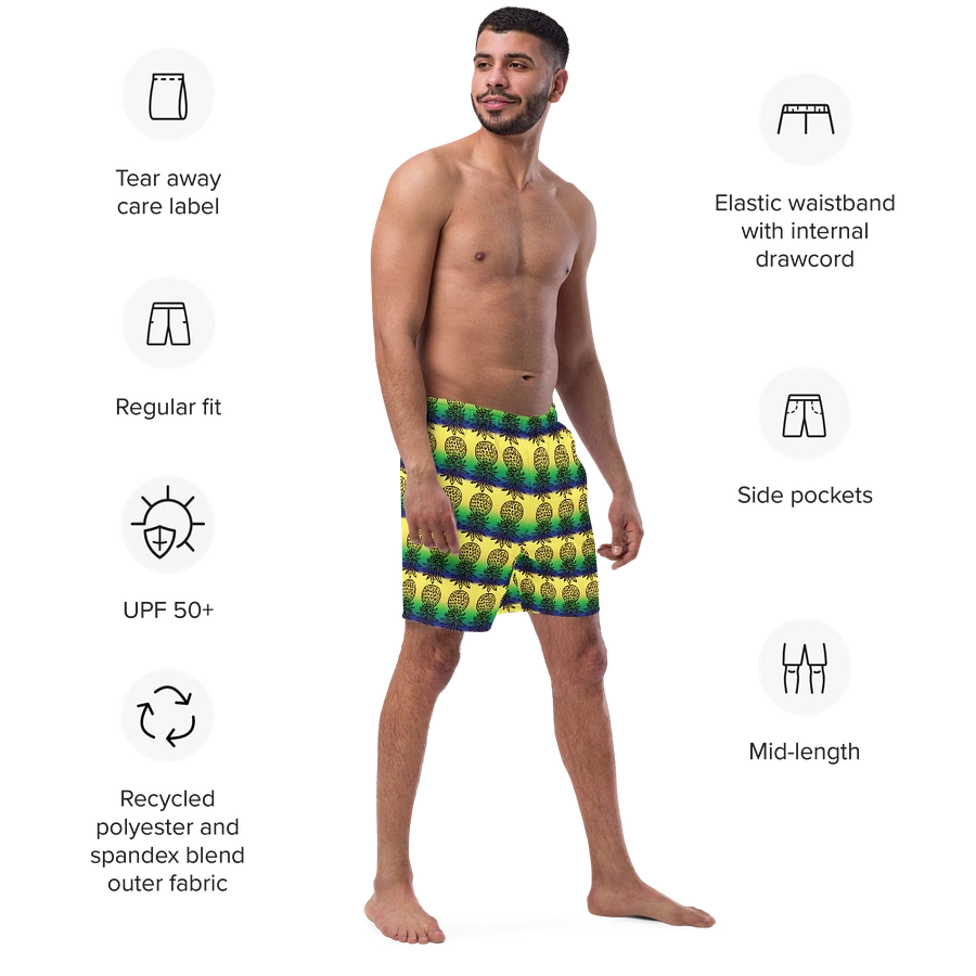 Upside Down Pineapples Swimming Trunks product image (18)