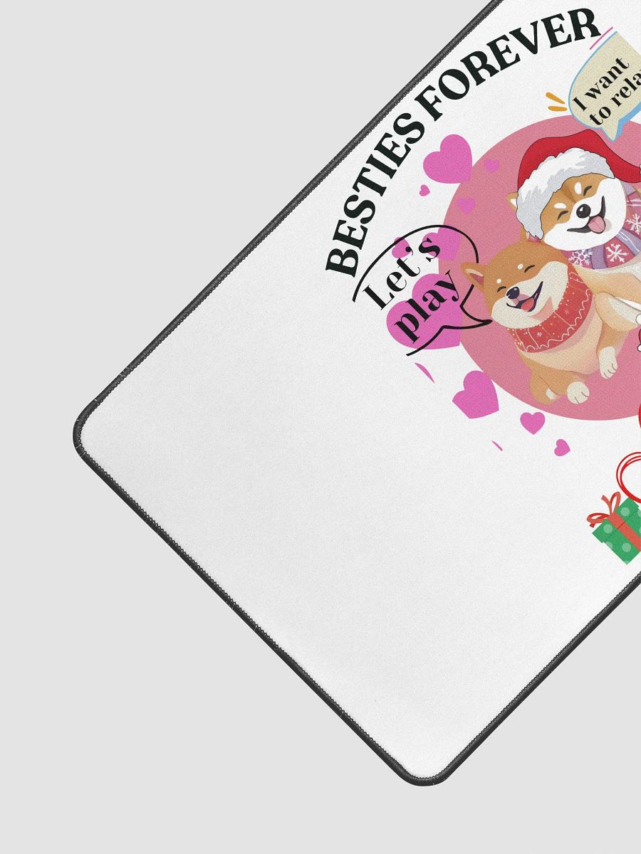 Festive Shiba Inu Desk Mat product image (3)