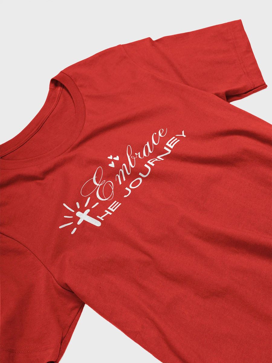 Embrace The Faith Journey, Bella Canvas T-shirt product image (2)