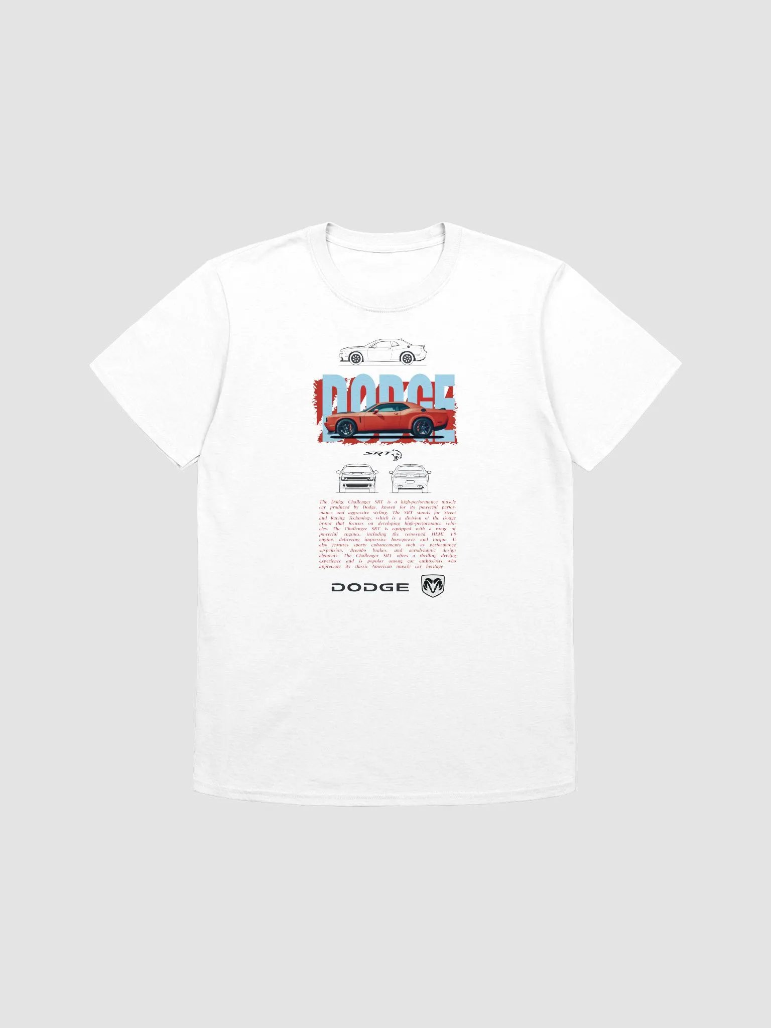 Dodge Challenger Unisex Graphic Tee product image (1)