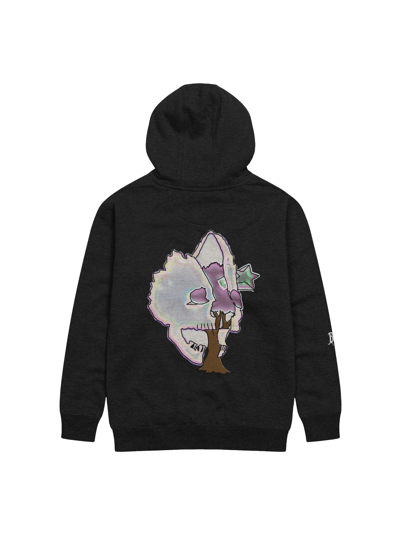 "BR SKULL CRACK" HOODIE product image (10)