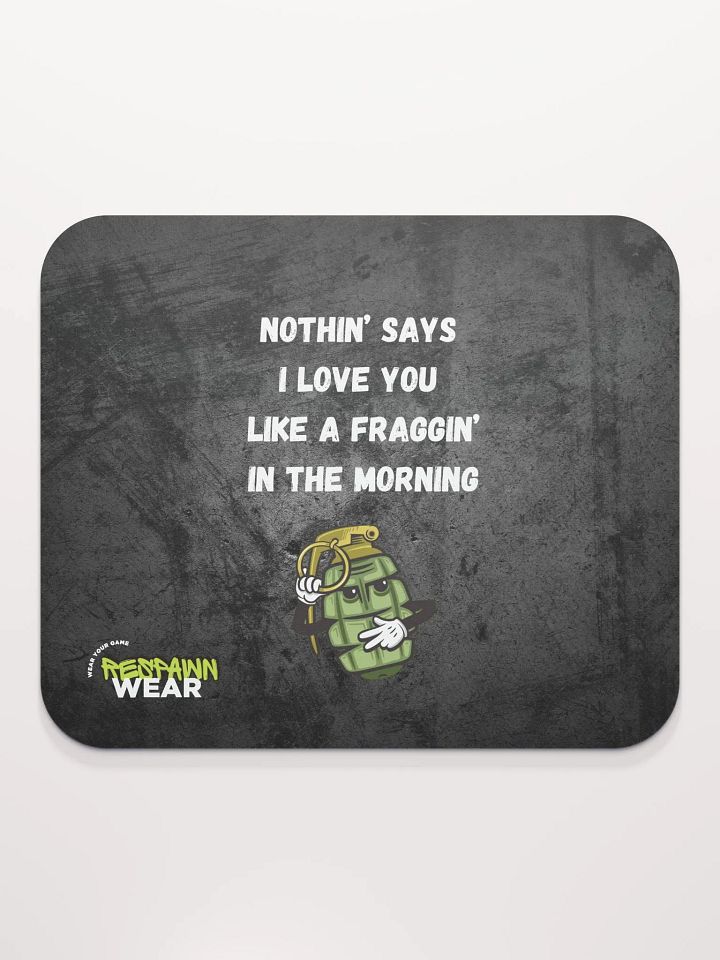 Grenade Love Mouse Pad product image (2)