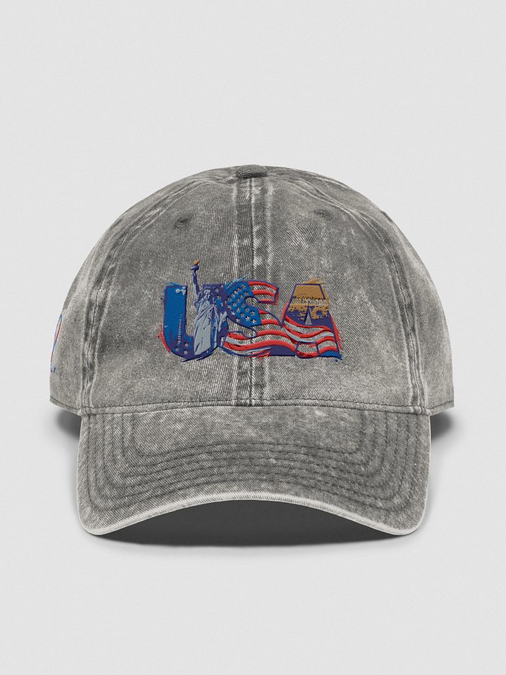 Patriotic American Icons Baseball Cap product image (4)