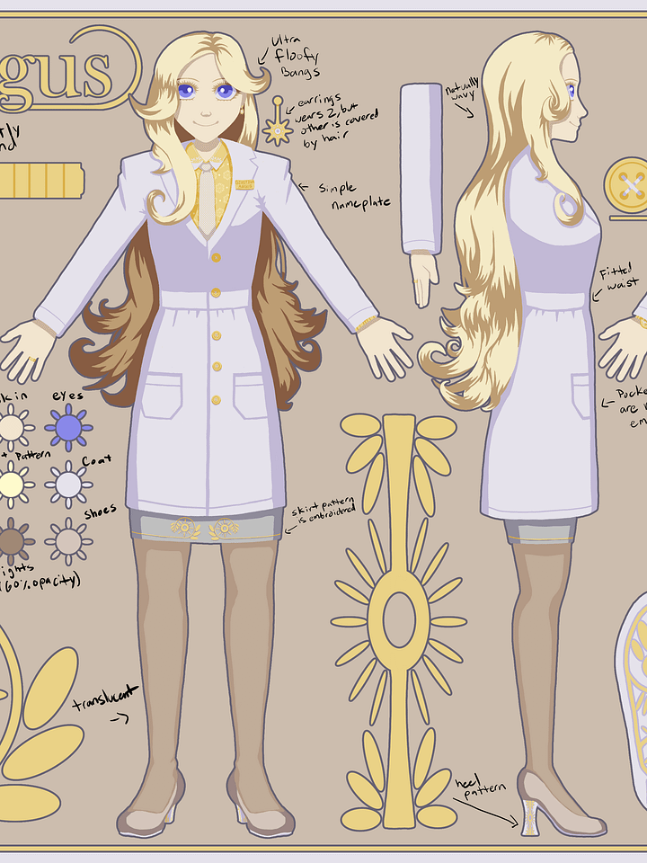 Memento Vivere: Giustina Argus Concept .kra file product image (1)