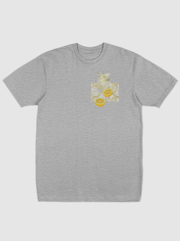 Summer Sun-Splash T-Shirt | Vibrant Sunlit Citrus Collage | Premium Heavyweight Cotton [Men’s / Unisex] product image (1)