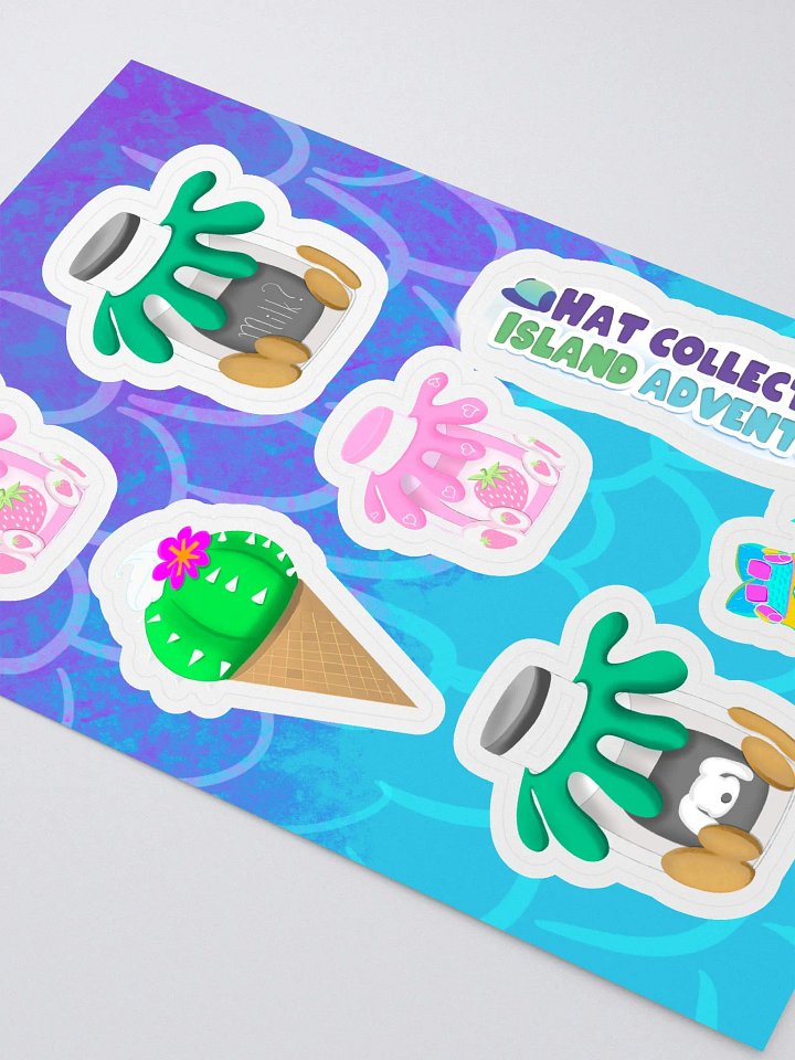 Island Adventures Sticker Collection 1 product image (2)