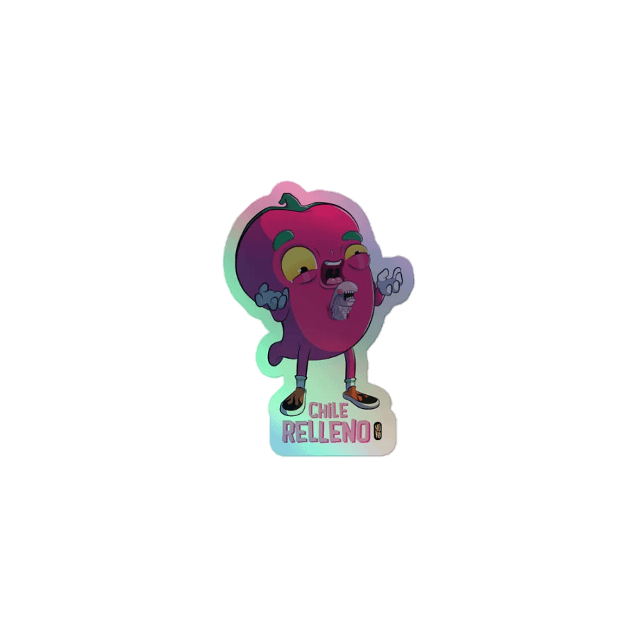 Chile Relleno - Sticker (Holographic Kiss Cut) product image (1)