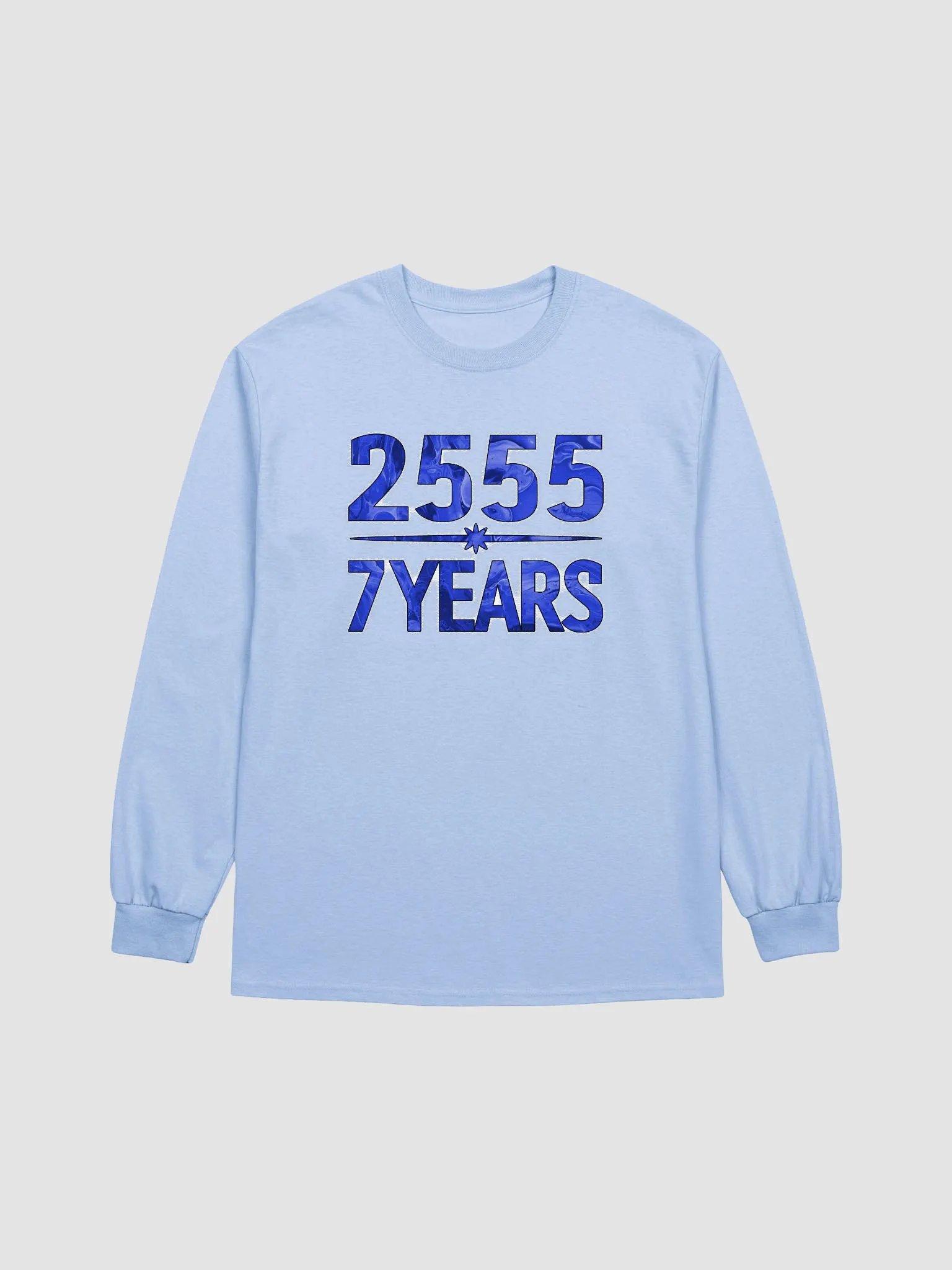 2555 | 7 Years Long Sleeve T-Shirt product image (2)