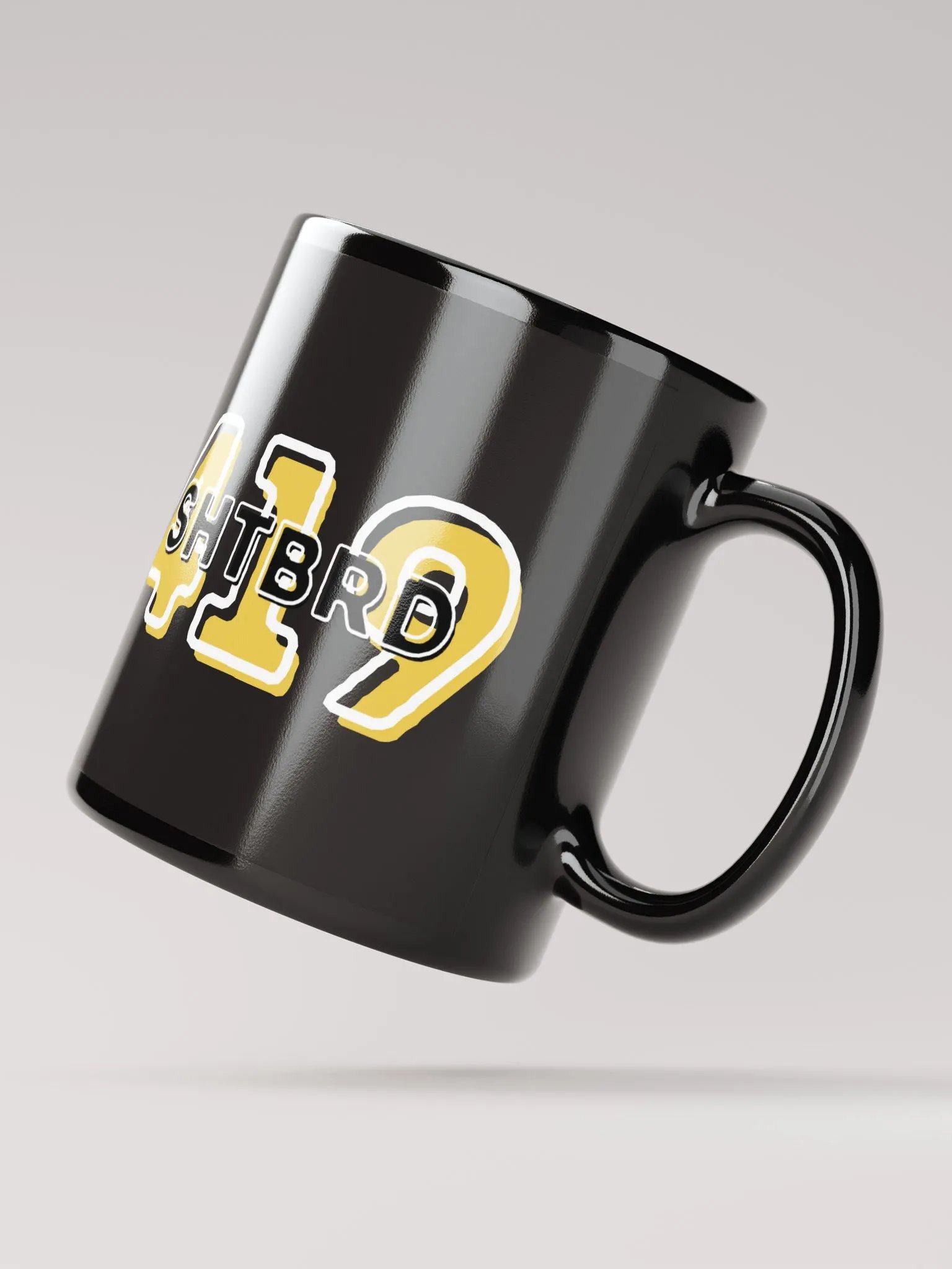 Sharing The Love Black Mug product image (3)