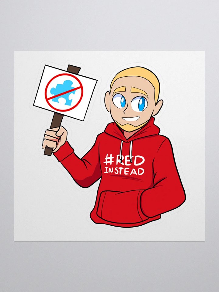 #REDinstead 2024 Sticker product image (1)
