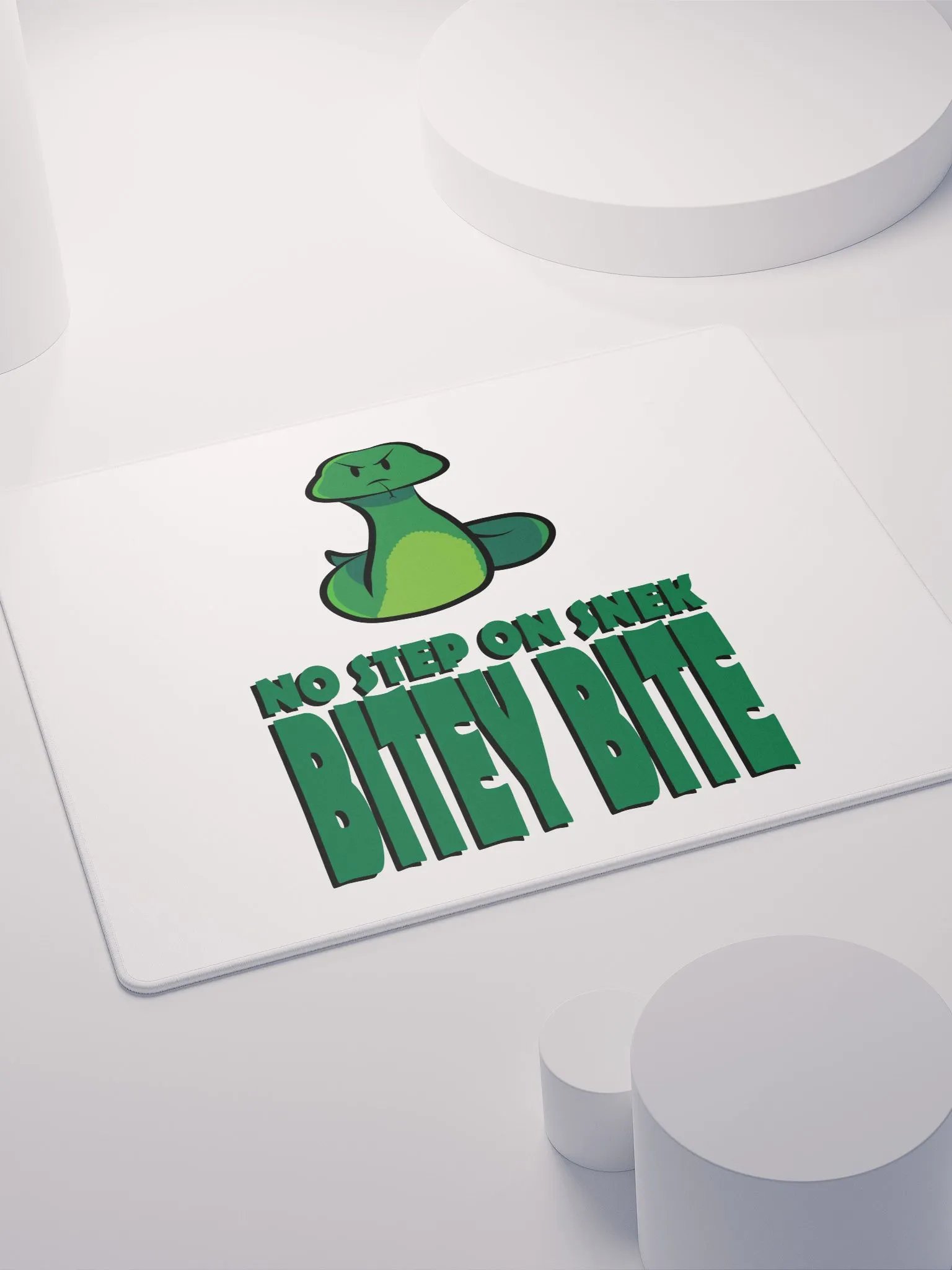 No Step on Snek Mouse Pad product image (4)