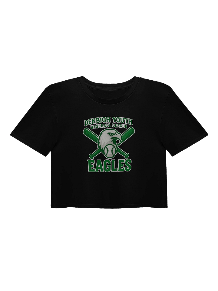 Eagles Head Baseball Logo Crop Top product image (9)