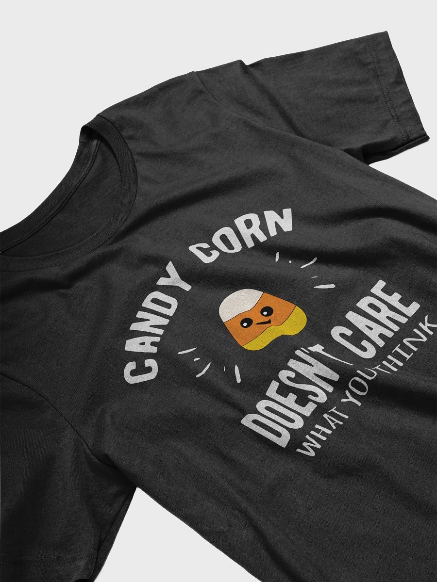 Candy Corn Doesn't Care What You Think, Supersoft Tee, Dark product image (11)