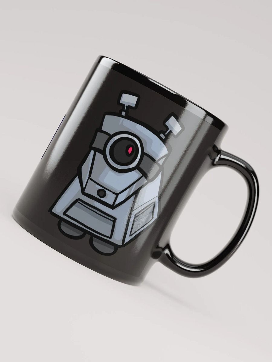 K9 Mini Who Black Glossy Mug product image (7)