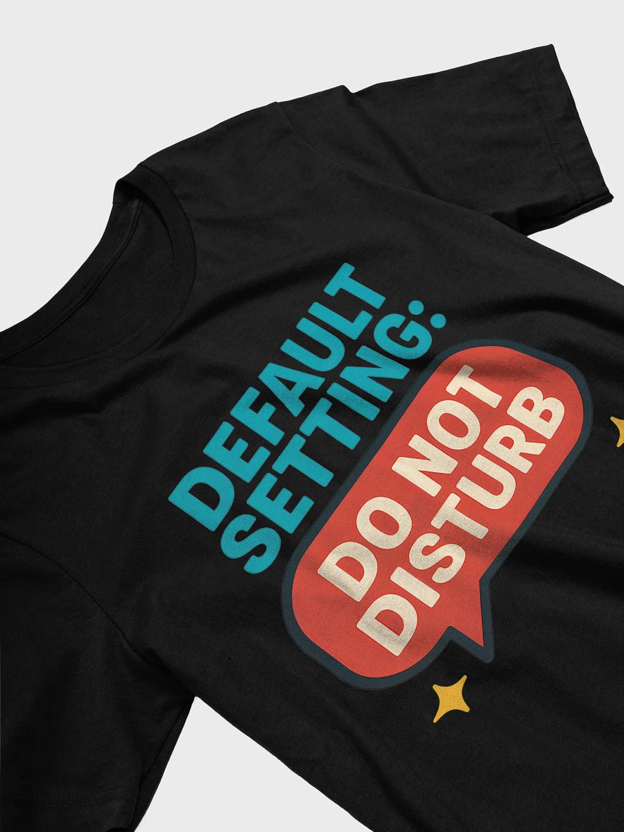 Default Setting: Do Not Disturb | Funny Gen Z T-Shirt product image (27)