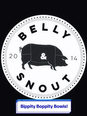 We’ve got a little bit of magic, a little bit of love and a whole lot of bippity boppity bowl! Come see us at @Haven City Market and try one of our ever-popular rice bowls, with your choice of filipino-style adobo, spicy pork, pork belly or fish! #bellynsnout #havencitymarket #ricebowls #filipino #CapCut 