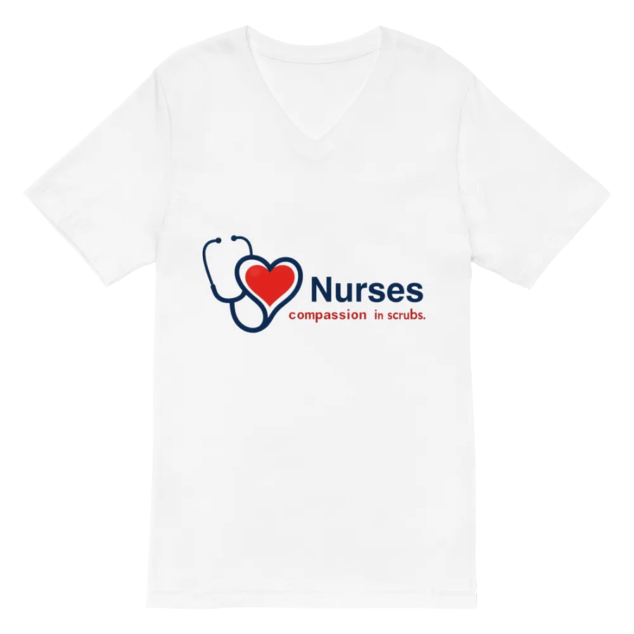 Compassion in Scrubs Heart Logo T-Shirt product image (2)