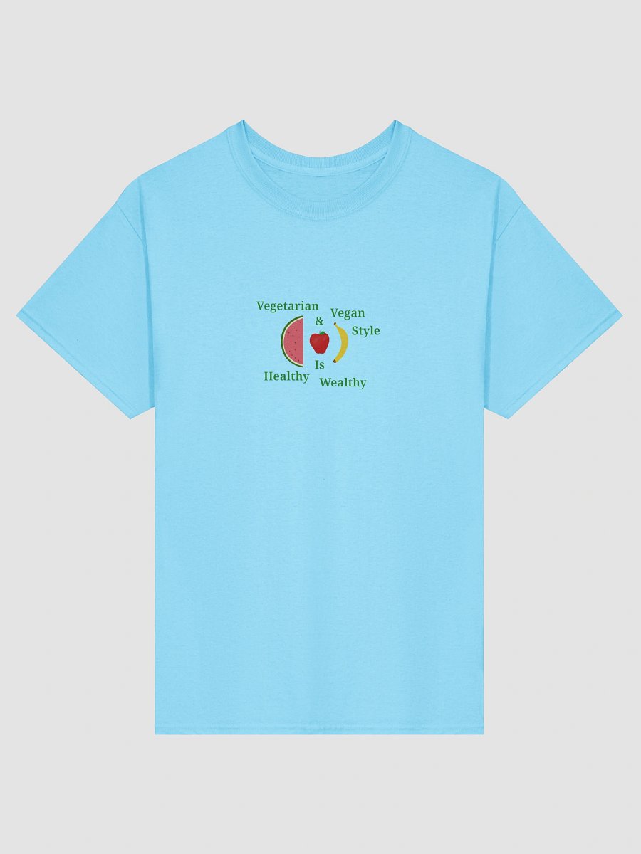 Healthy & Wealthy Vegetarian T-Shirt product image (1)