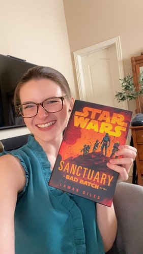 MY COPY OF THE BAD BATCH SANCTUARY HAS ARRIVED!!! I've heard nothing but praise so far for this novel. I'm so psyched to read...