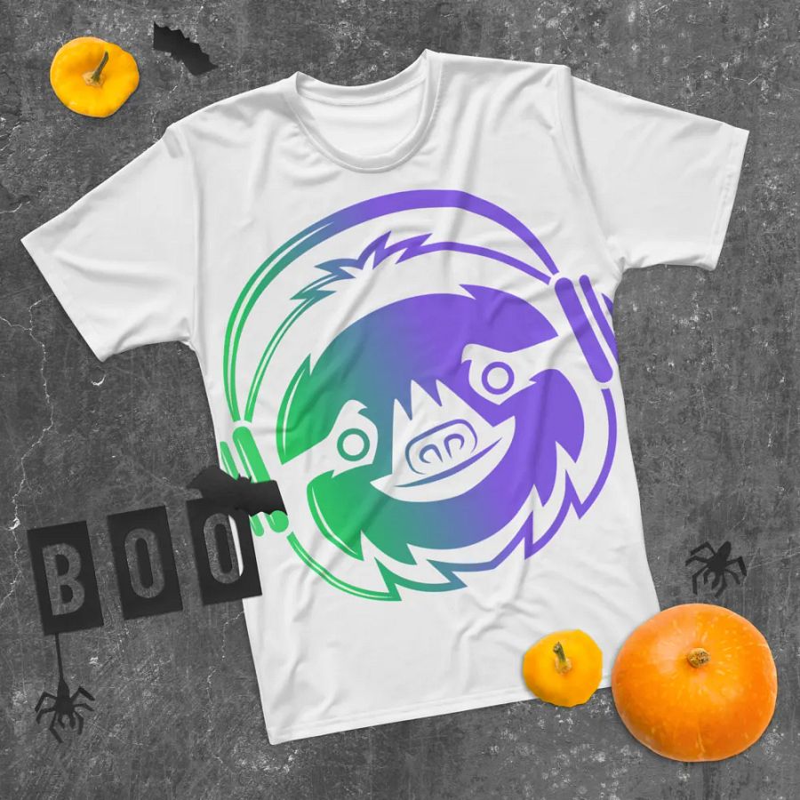 big sloth logo t shirt product image (11)