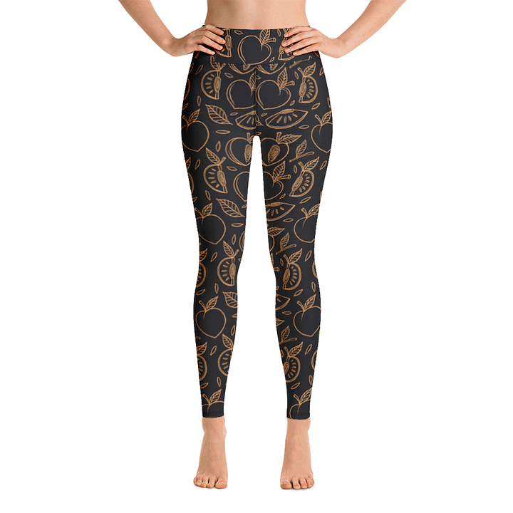 Just Peachy Yoga Leggings - Dark product image (1)