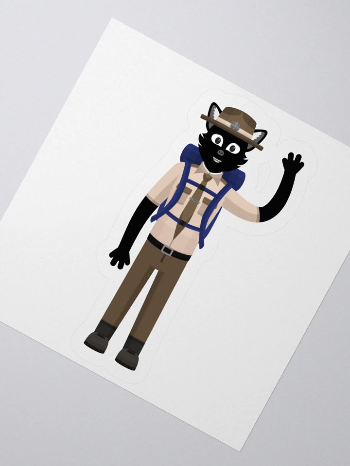 Ernest Green Waving (Sticker) product image (2)