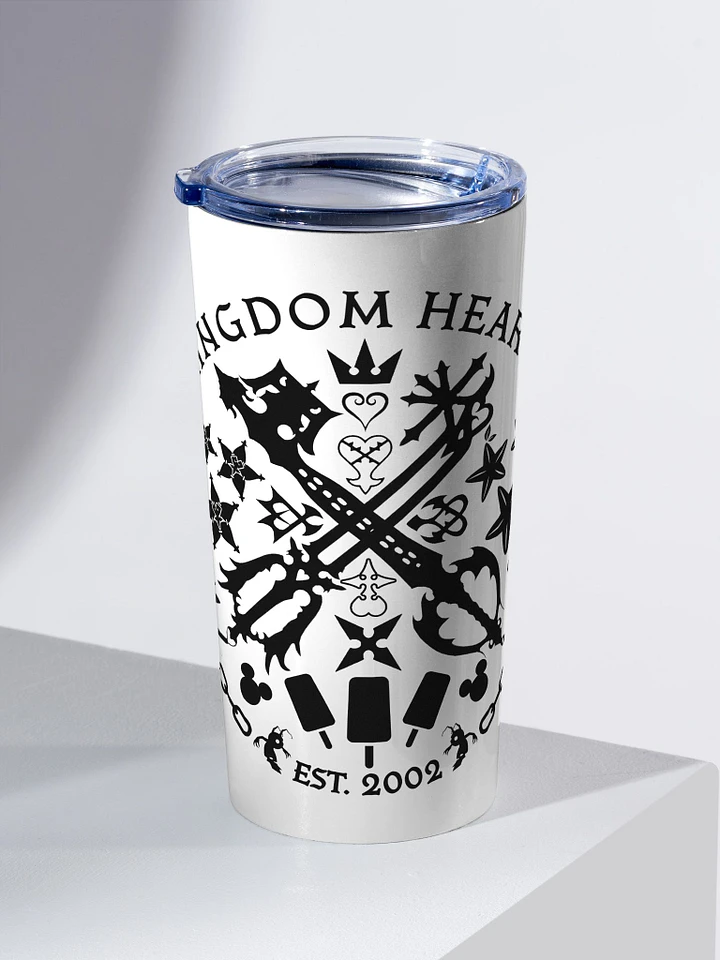 Kingdom Hearts Est 2002 20oz Steel Tumbler product image (2)