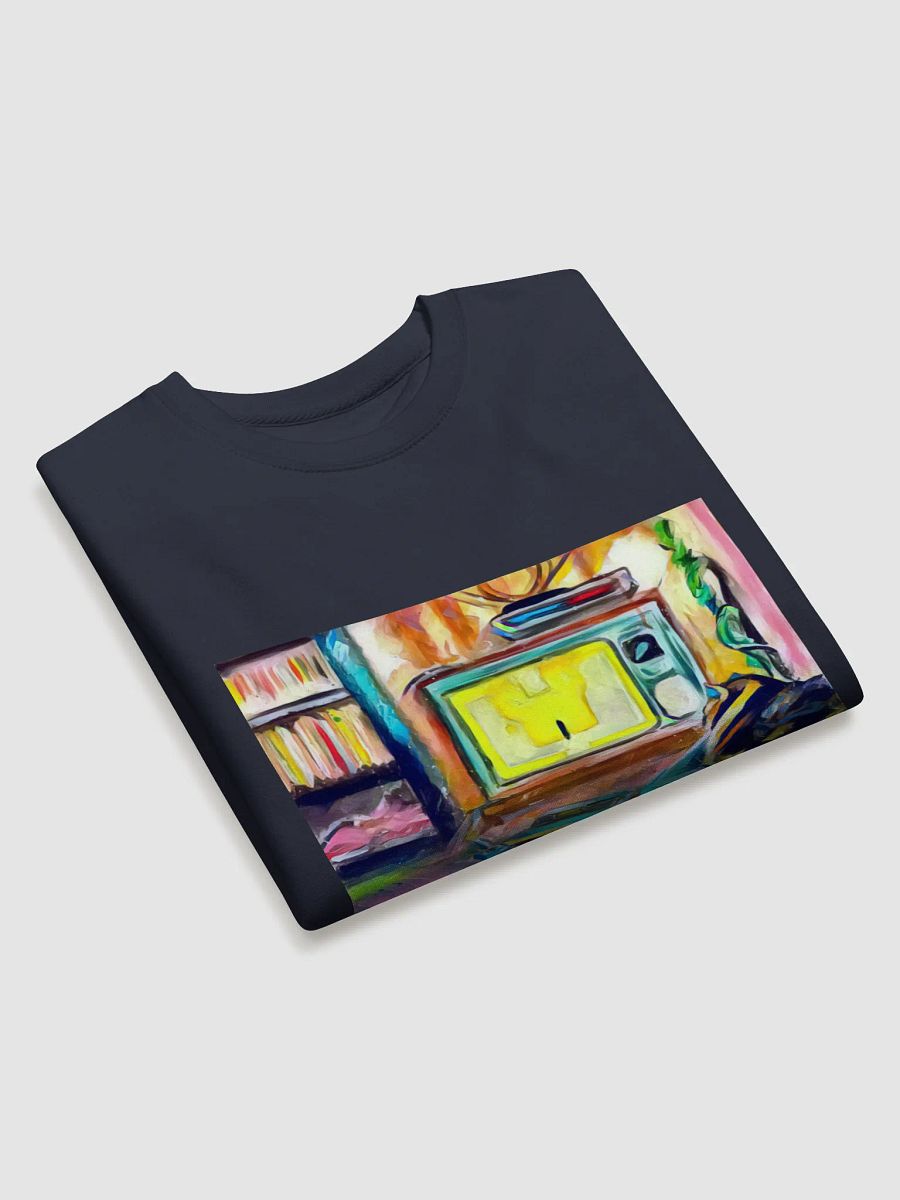 Gamer Cat 80's Vibes Sweatshirt product image (3)