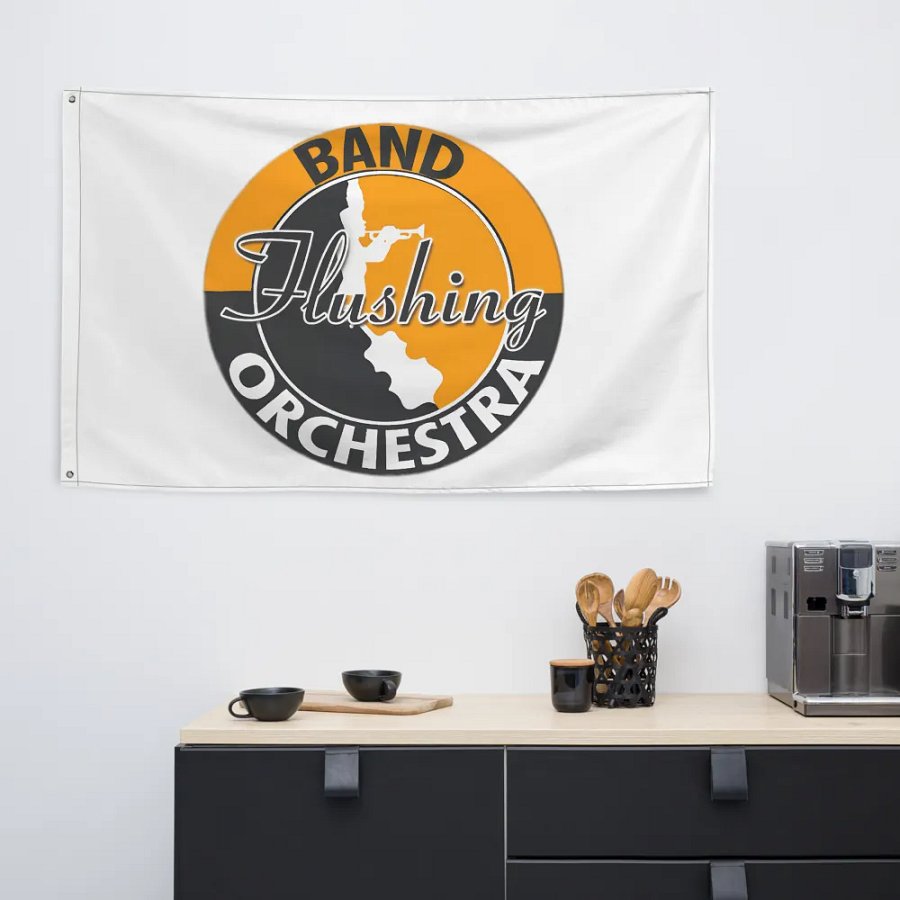 Flushing Band & Orchestra All-Over Flag product image (6)