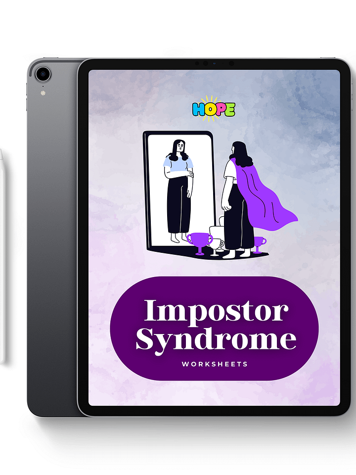 Impostor Syndrome: A Gentle Workbook to Reclaim Your Confidence product image (2)
