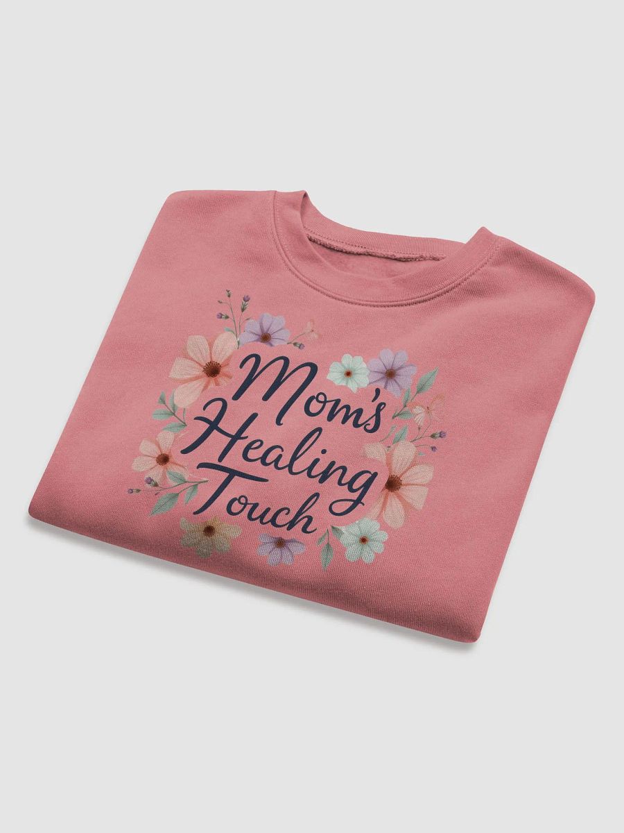 Mom's Healing Touch Floral Crop Sweatshirt product image (16)